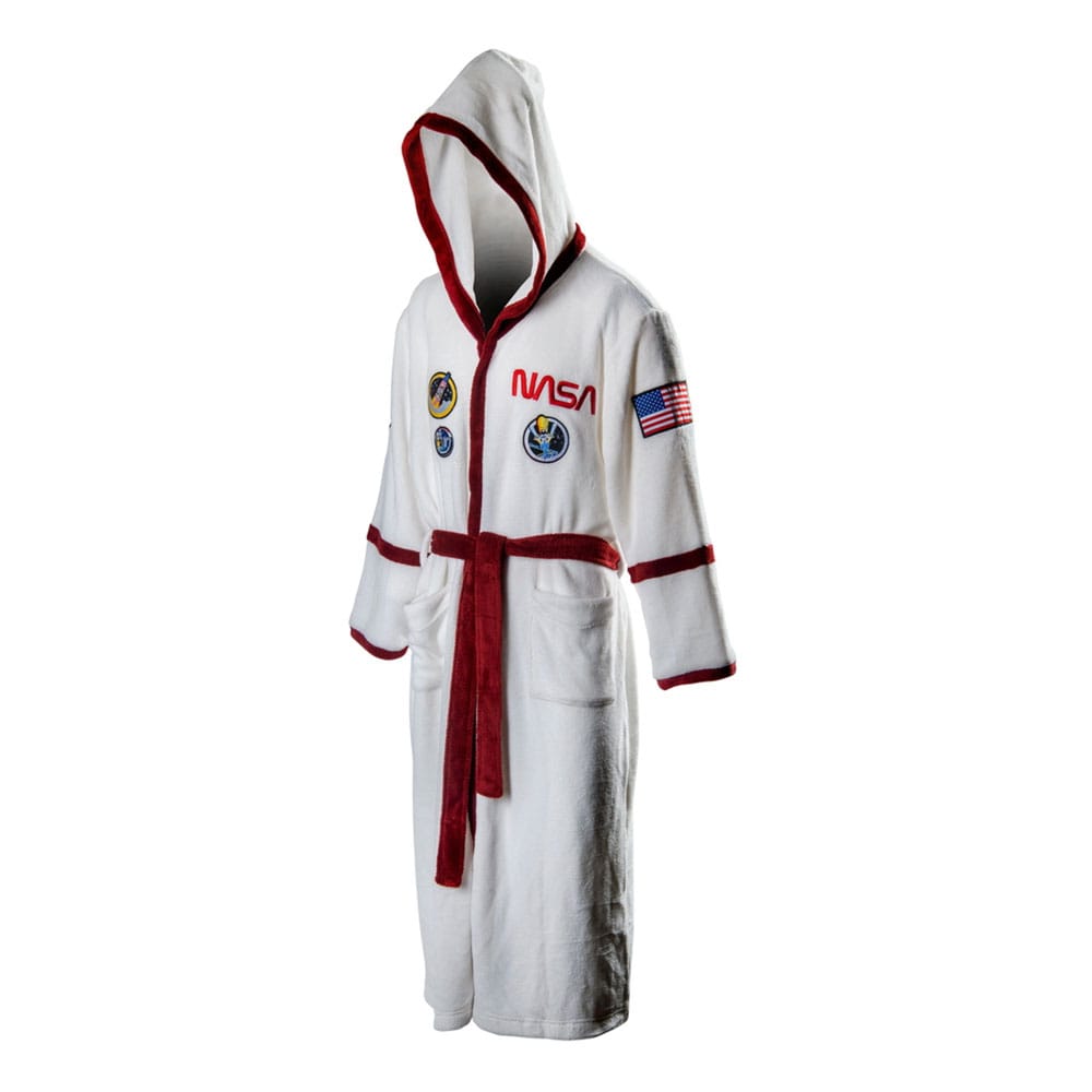 Nasa Fleece Bathrobe Astronaut 5060674409856