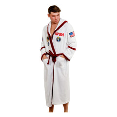 Nasa Fleece Bathrobe Astronaut 5060674409856