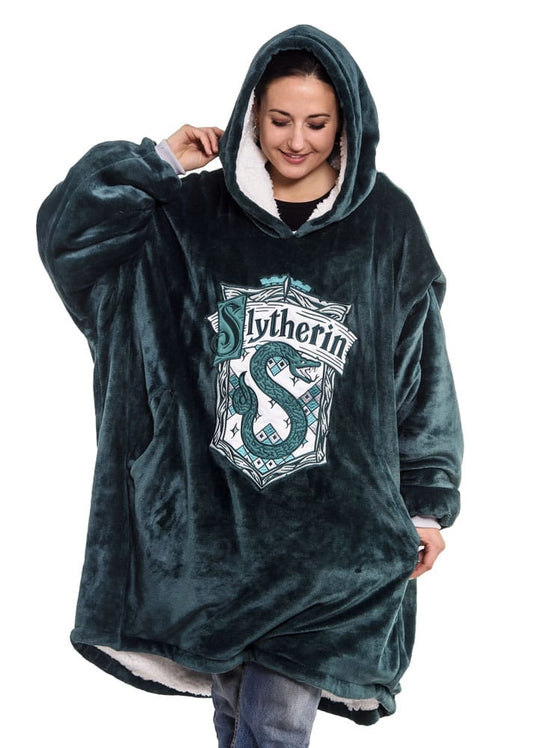 Harry Potter Oversized Hoodie Blanket Slytherin 5060914711626