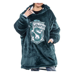 Harry Potter Oversized Hoodie Blanket Slytherin 5060914711626