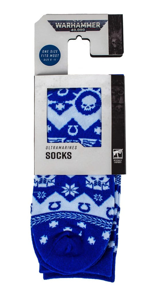 Warhammer 40K House Socks Ultramarines Veteran 5061036140462