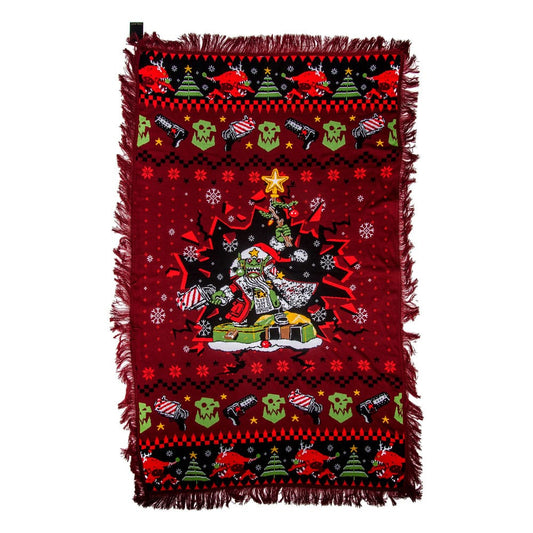 Warhammer 40K Knitted blanket Gobbo Red 160 x 102 cm 5061036140264