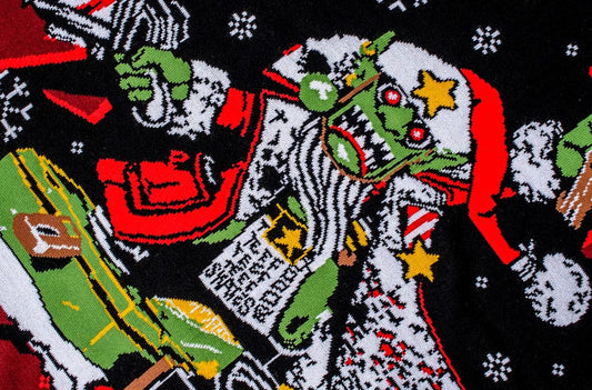 Warhammer 40K Knitted blanket Gobbo Red 160 x 102 cm 5061036140264