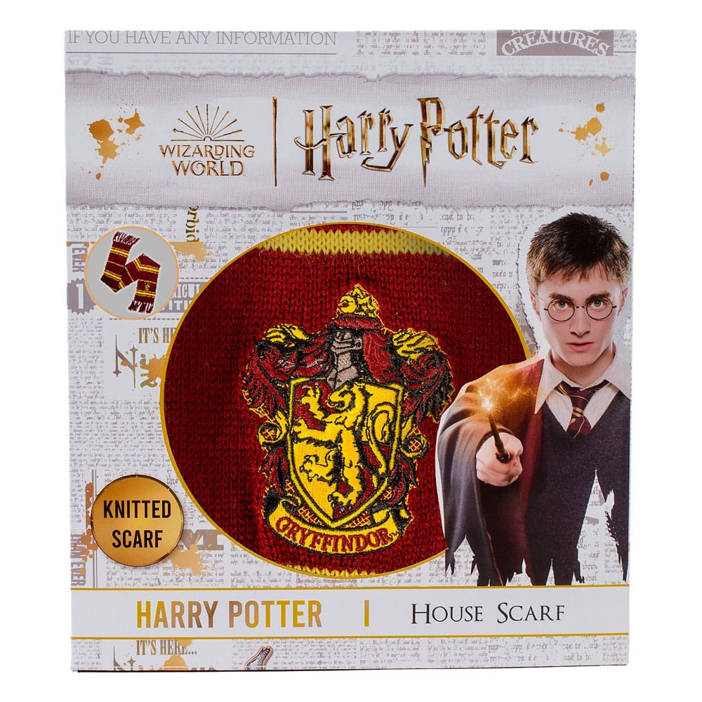 Harry Potter Scarf Gryffindor Thin Stripes (Boxed) 160 cm 5061036140912