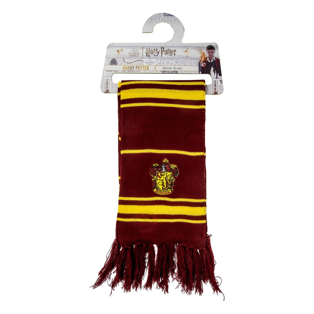 Harry Potter Scarf Gryffindor Thin Stripes (Hanger) 160 cm 5061036140929