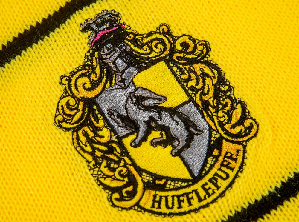 Harry Potter Scarf Hufflepuff Thin Stripes (Boxed) 160 cm 5061036140936