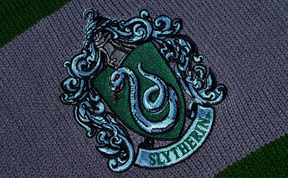 Harry Potter Scarf Slytherin Bold Stripes (Boxed) 160 cm 5061036140899