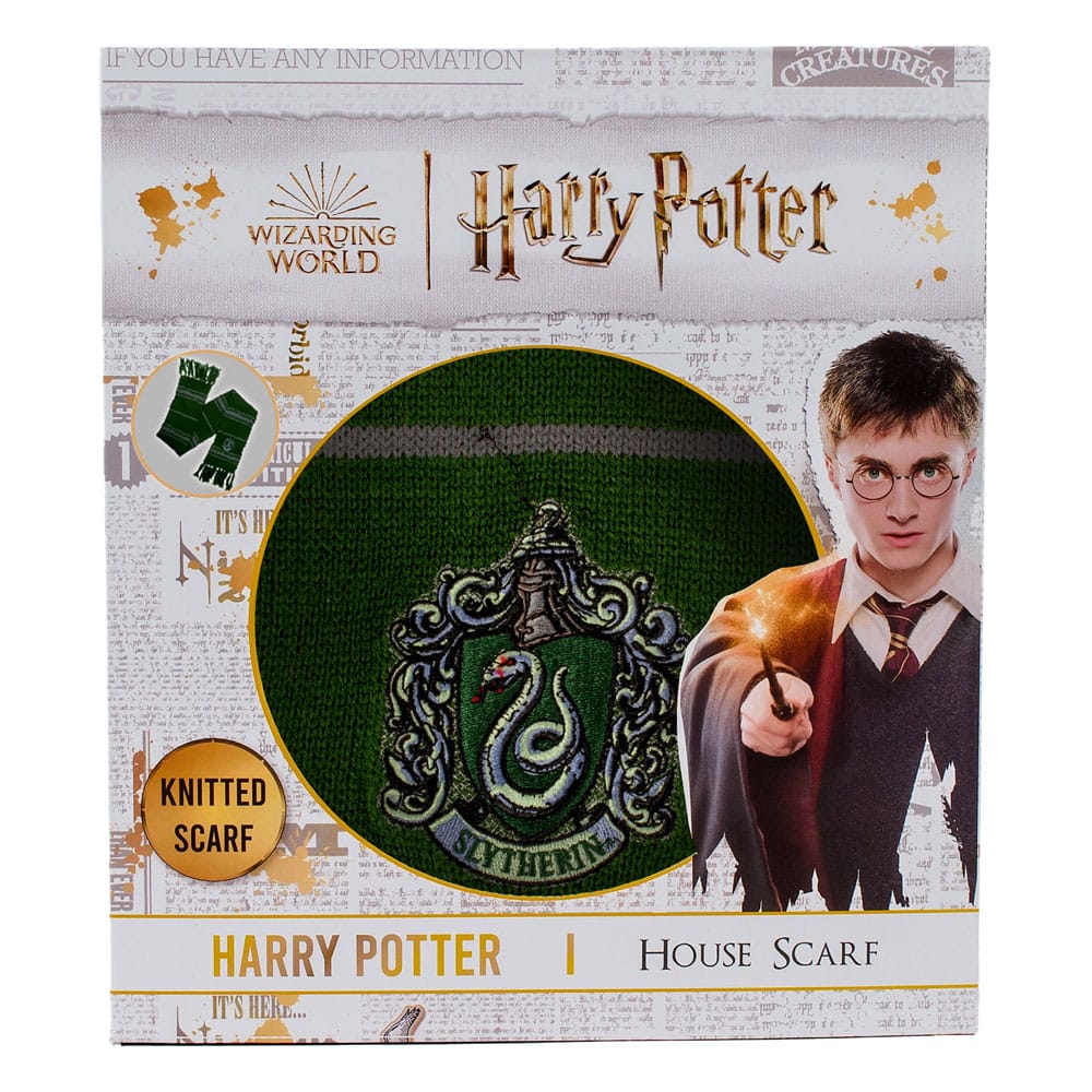 Harry Potter Scarf Slytherin Thin Stripes (Boxed) 160 cm 5061036140974