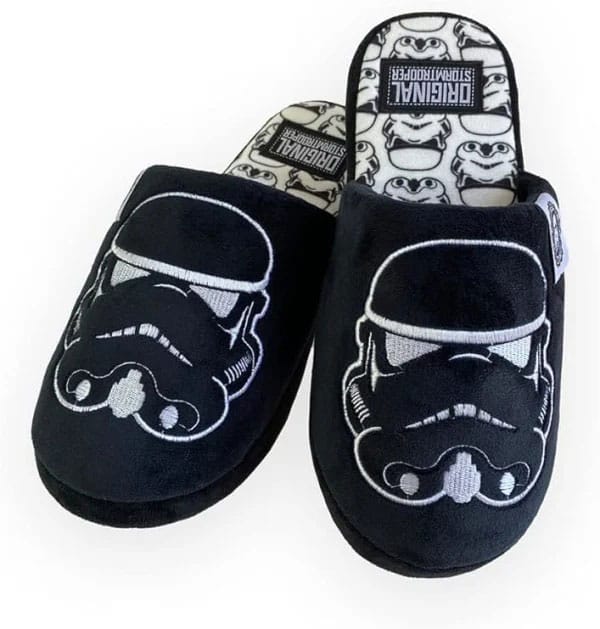 Star Wars Original Stormtrooper Slippers Black EU 8 - 10 5055437937486