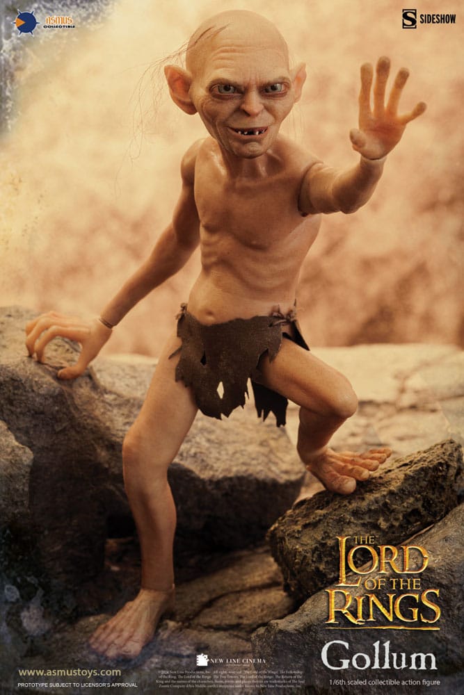 Lord of the Rings Action Figure 1/6 Gollum 20 cm 0747720277427