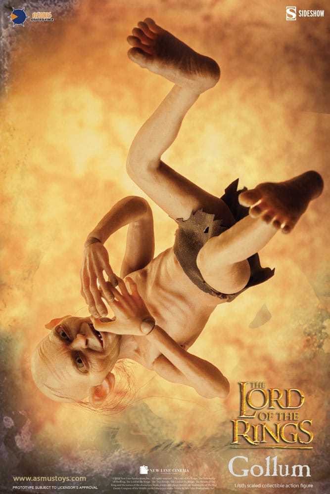 Lord of the Rings Action Figure 1/6 Gollum 20 cm 0747720277427