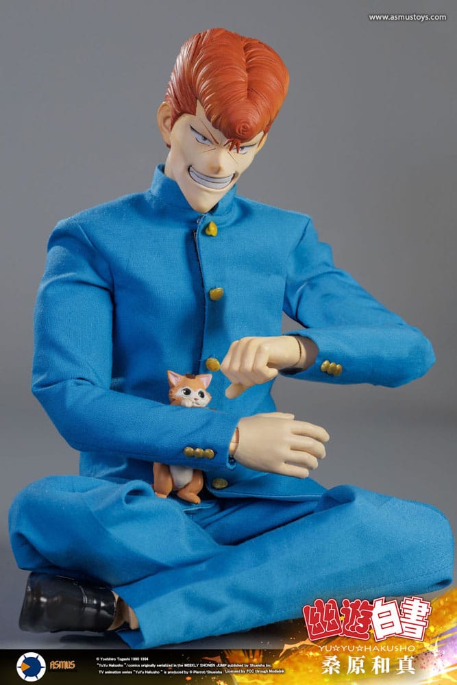 Yu Yu Hakusho Action Figure 1/6 Kazuma Kuwabara (Luxury Version) 30 cm 4713294721457