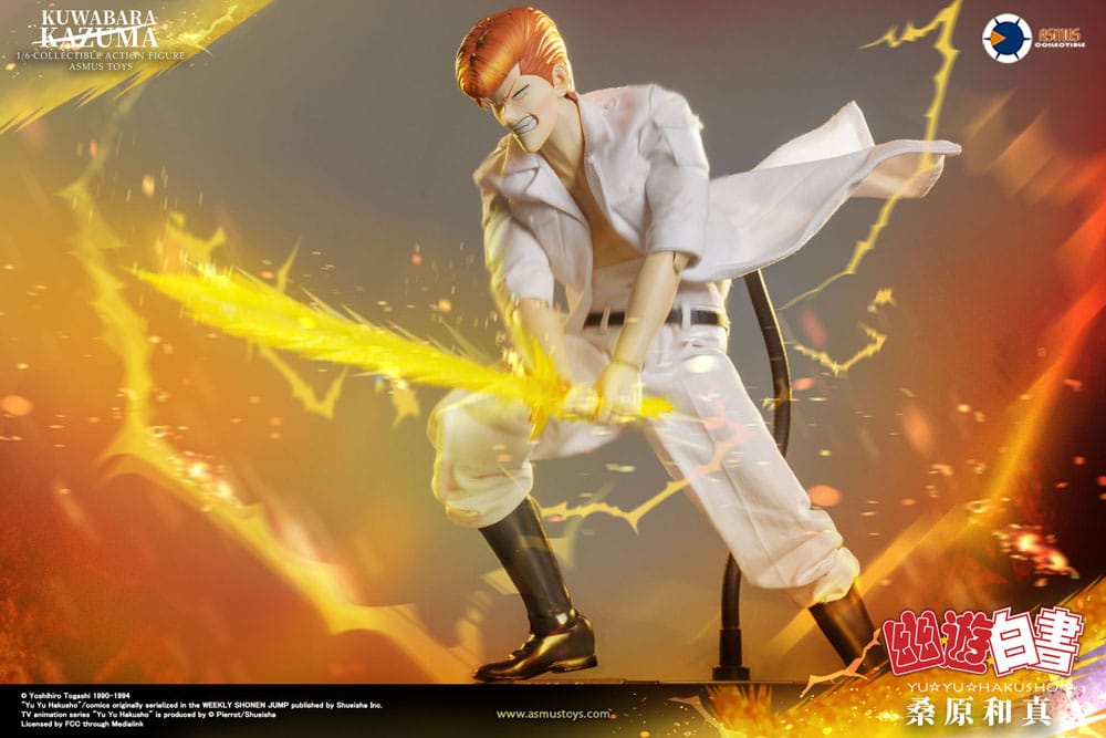 Yu Yu Hakusho Action Figure 1/6 Kazuma Kuwabara (Luxury Version) 30 cm 4713294721457