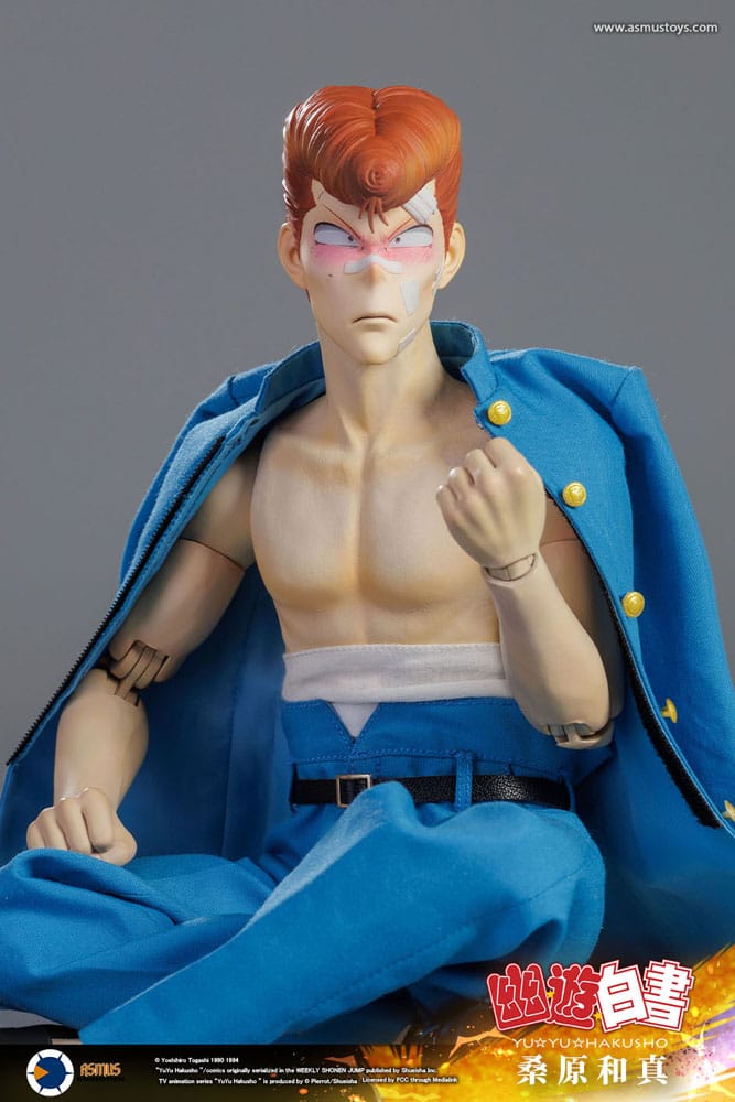 Yu Yu Hakusho Action Figure 1/6 Kazuma Kuwabara (Luxury Version) 30 cm 4713294721457