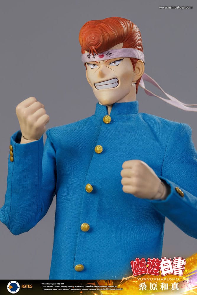 Yu Yu Hakusho Action Figure 1/6 Kazuma Kuwabara (Luxury Version) 30 cm 4713294721457