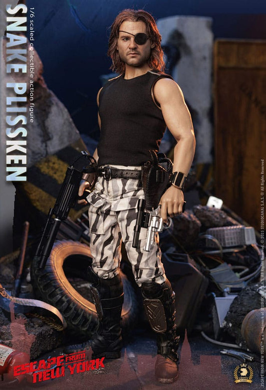 Escape from New York Crown Series Action Figure 1/6 Snake Plissken (Real Hair Version) 30 cm 4713294721723