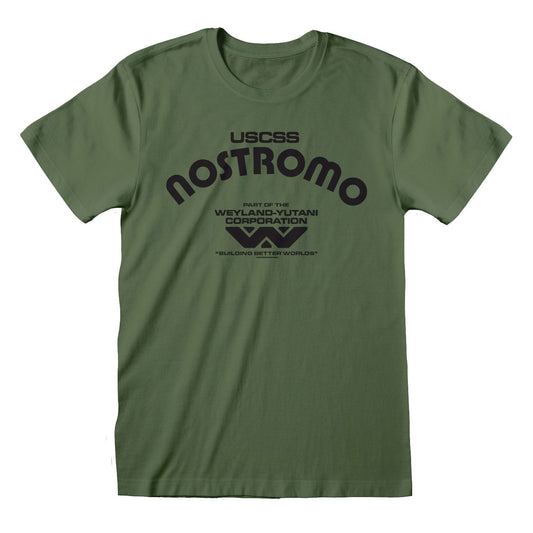 Alien T-Shirt Retro Nostromo  Size S 5056811531641