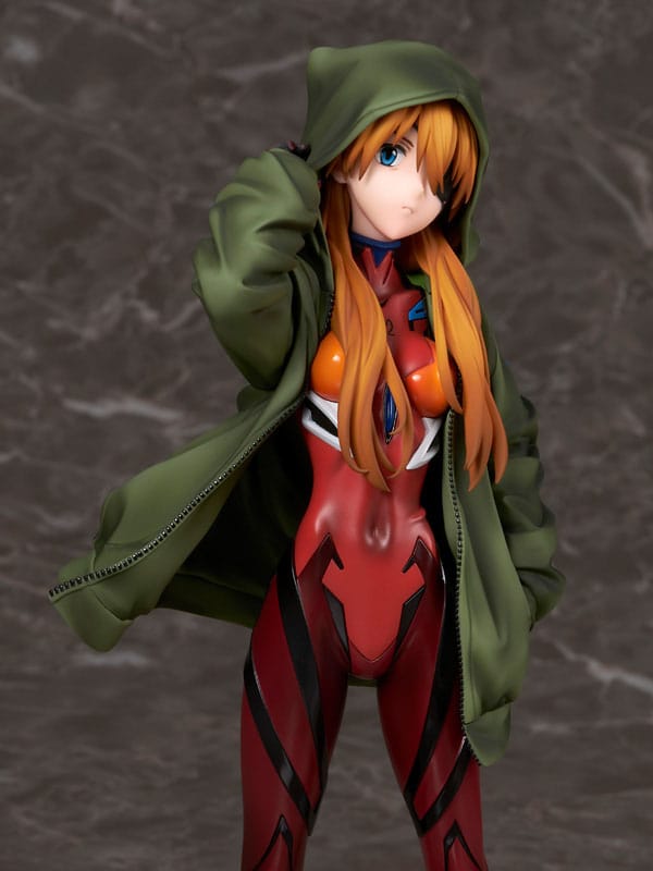 Shin Evangelion Movie PVC Statue 1/7 Shikinami Asuka Langley Hoodie Ver. 23 cm 4560228207309