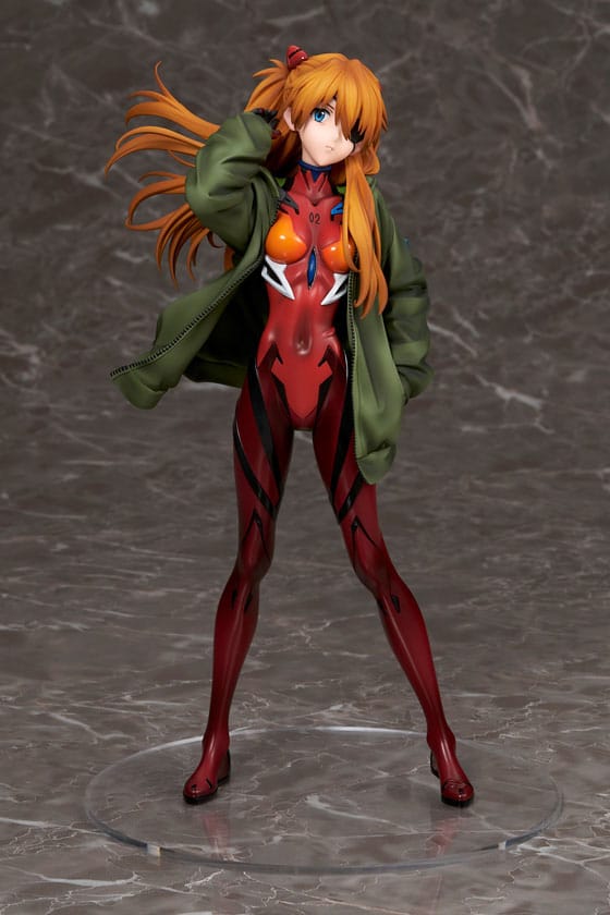 Shin Evangelion Movie PVC Statue 1/7 Shikinami Asuka Langley Hoodie Ver. 23 cm 4560228207309