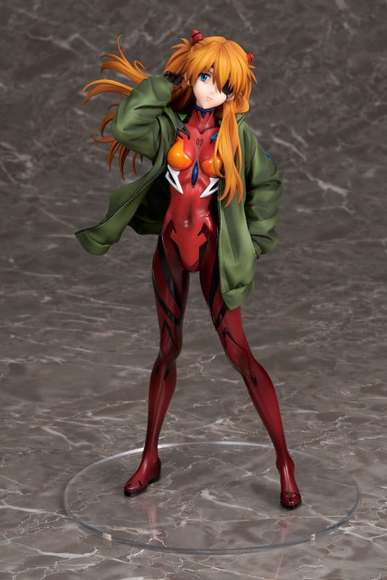 Shin Evangelion Movie PVC Statue 1/7 Shikinami Asuka Langley Hoodie Ver. 23 cm 4560228207309