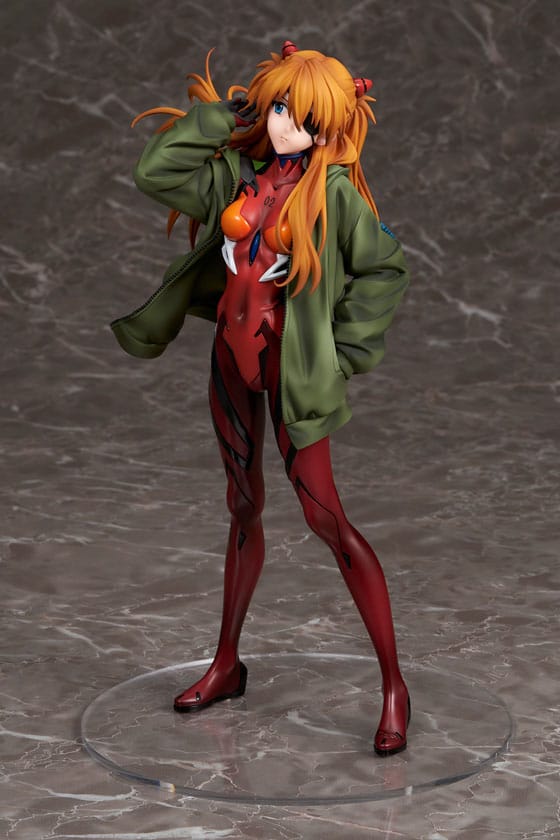 Shin Evangelion Movie PVC Statue 1/7 Shikinami Asuka Langley Hoodie Ver. 23 cm 4560228207309