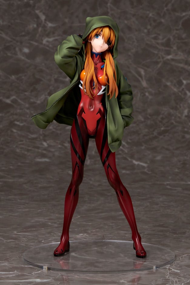 Shin Evangelion Movie PVC Statue 1/7 Shikinami Asuka Langley Hoodie Ver. 23 cm 4560228207309