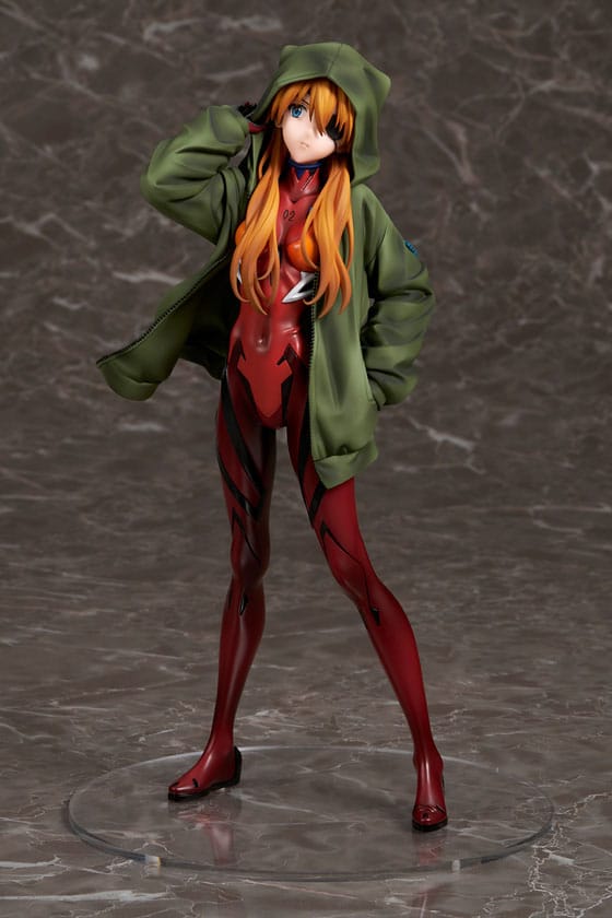 Shin Evangelion Movie PVC Statue 1/7 Shikinami Asuka Langley Hoodie Ver. 23 cm 4560228207309