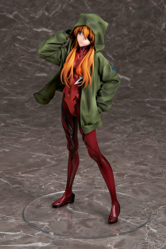 Shin Evangelion Movie PVC Statue 1/7 Shikinami Asuka Langley Hoodie Ver. 23 cm 4560228207309