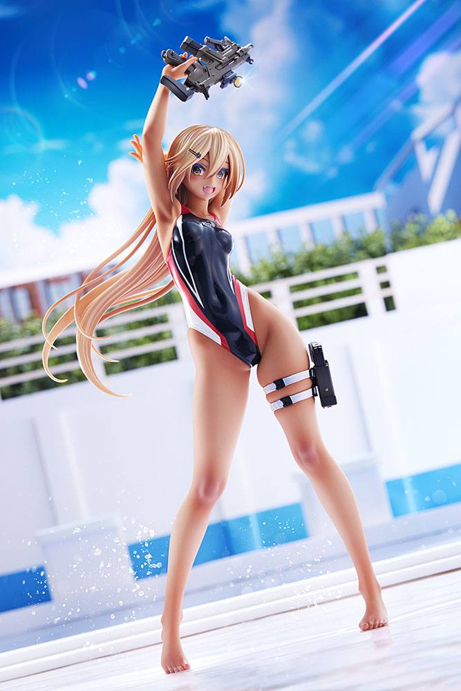 Arms Note PVC Statue 1/7 Kouhai-chan of the Swim Club Red Line Swimsuit Ver. 29 cm 4981932517575