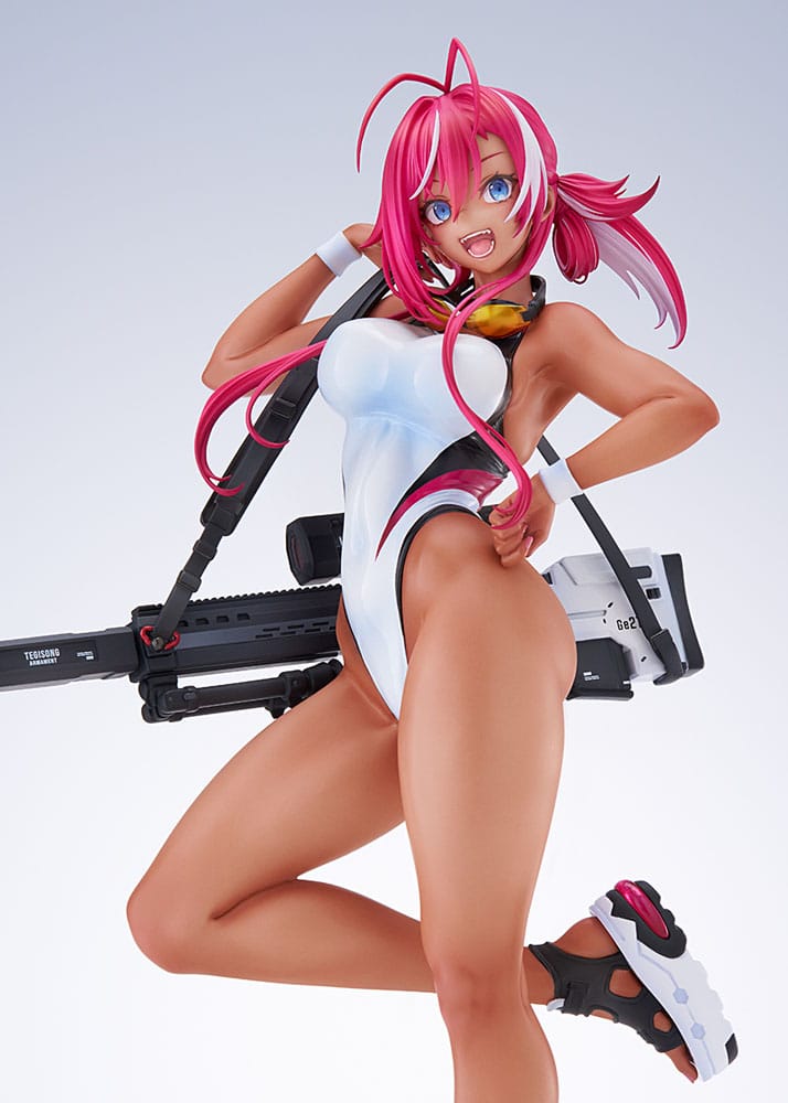 Arms Note PVC Statue 1/7 Anego-chan of the Swimming Team 26 cm 4981932522463