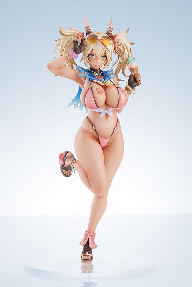 Idola Phantasy Star Saga PVC Statue 1/7 Summer Innocent Gene Chaos 27 cm 4981932523163