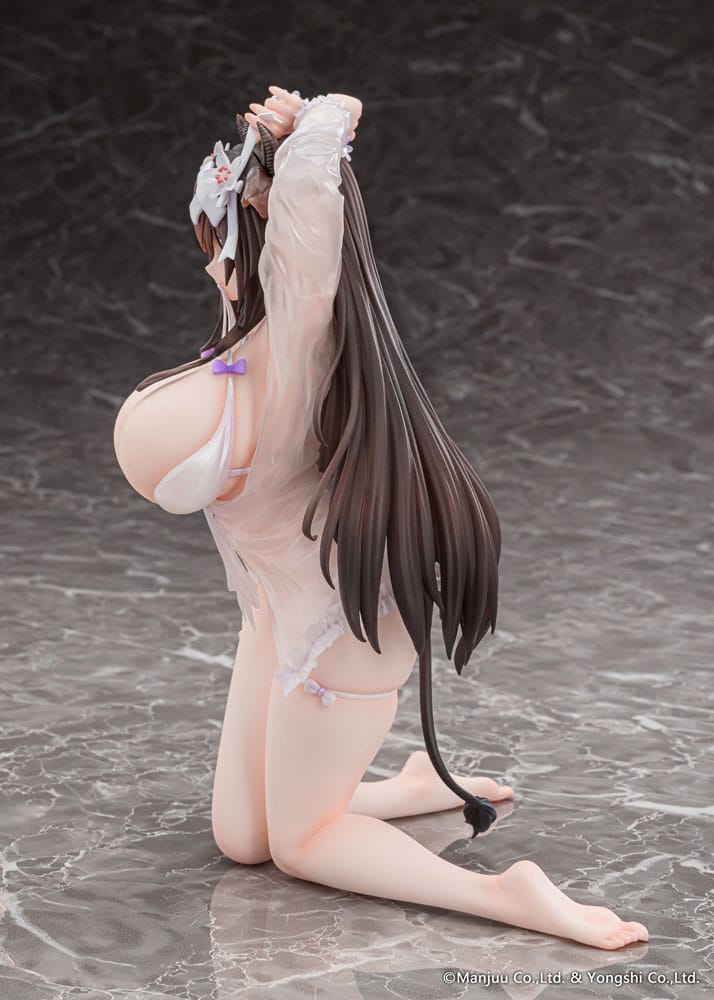 Azur Lane AmiAmi x AniGift PVC Statue 1/6 Kashino Hot Springs Relaxation Mouse Pad Design Ver. Regular Edition 22 cm 4571603270153