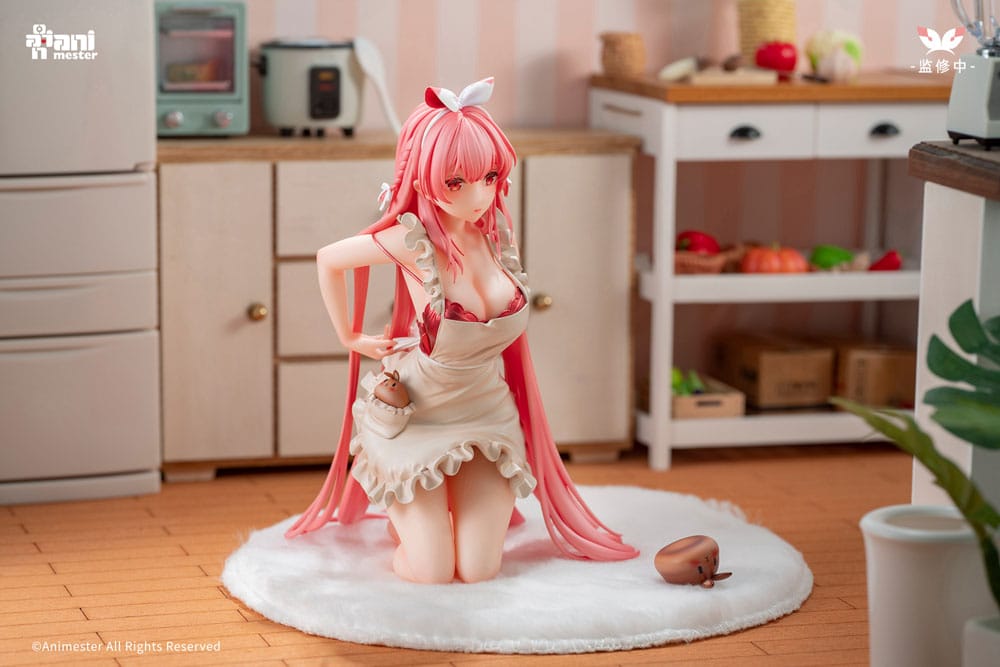 Original Character Statue 1/7 White Rabbit Rosu 16 cm 6976881810219