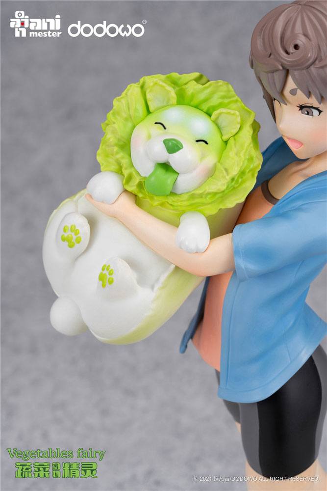 Original Character Statue 1/7 Vegetable Fairies Sai and Cabbage Dog 25 cm 6971651924615