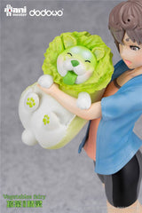 Original Character Statue 1/7 Vegetable Fairies Sai and Cabbage Dog 25 cm 6971651924615