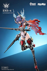 Original Character Plastic Model Kit Alloy Articulated Assemblable Model Thunderbolt-Barbera Red 21 cm 6971651926169