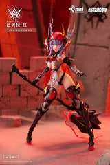 Original Character Plastic Model Kit Alloy Articulated Assemblable Model Thunderbolt-Barbera Red 21 cm 6971651926169