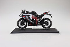 Diecast Bike Series Statue 1/12 Kawasaki Ninja ZX-25R Metallic Spark Black×Peal Flat Stardust White 16 cm 4905083109700