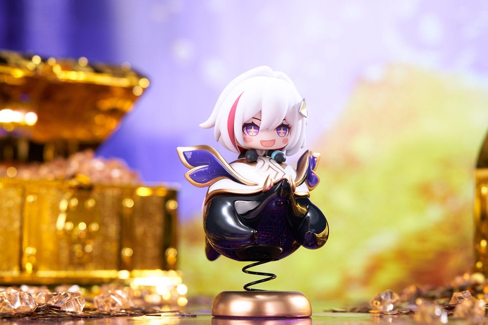 Honkai: Star Rail PVC Statue Hu Tao Chibi Topaz & Numby Chibi Chara Yurayura Stand 10 cm 6942421137689