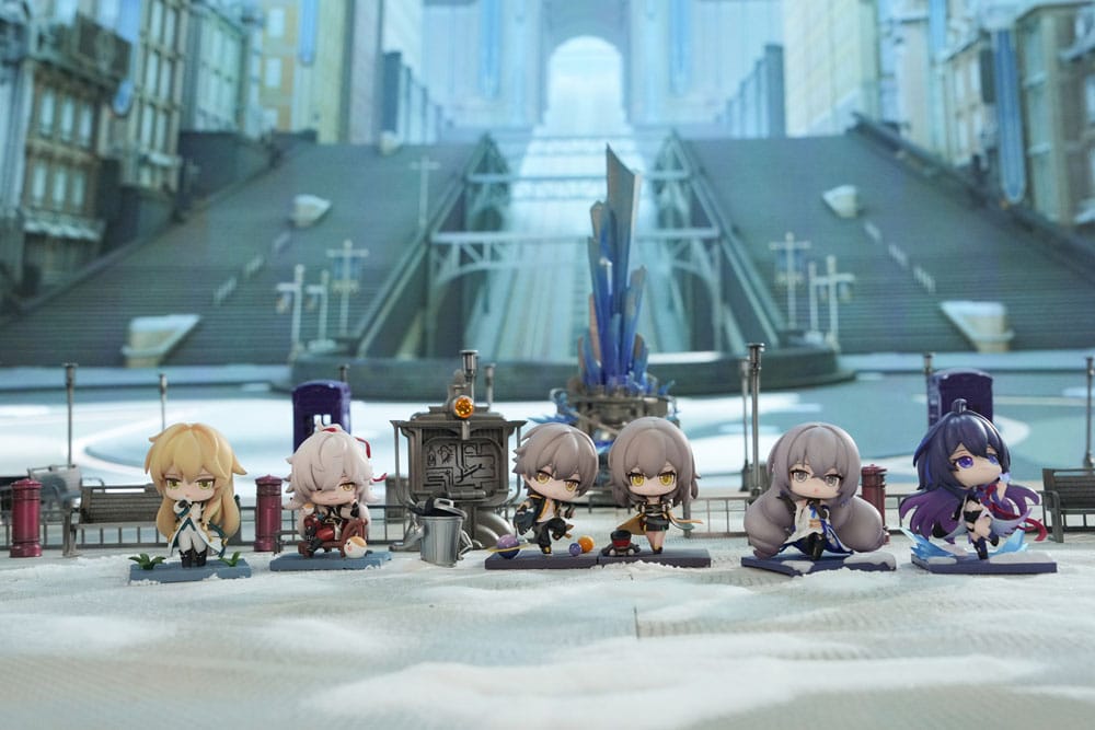 Honkai: Star Rail PVC Statue Deformed Time of Departure- Complete Set 9 cm (6) 6976068142232