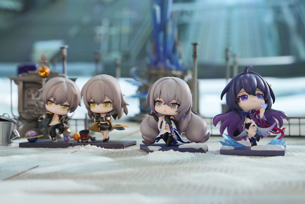 Honkai: Star Rail PVC Statue Deformed Time of Departure- Complete Set 9 cm (6) 6976068142232