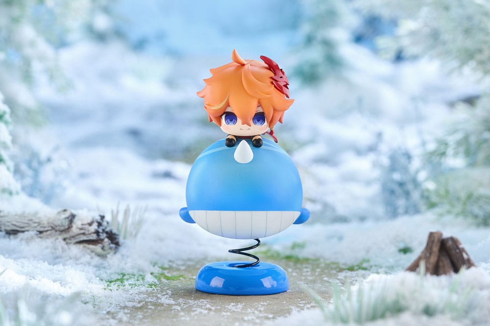 Genshin Impact PVC Statue Tartalinga/Child Chibi Chara Yurayura Stand Ver. 11 cm 6942421157830