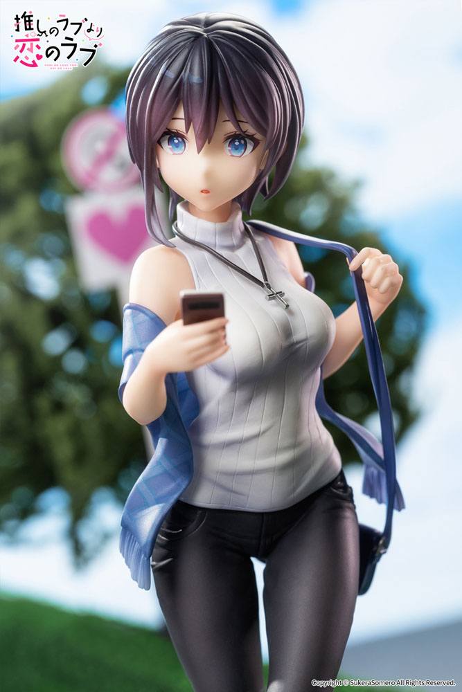 OshiRabu: Waifus Over Husbandos Statue 1/7 Akuru Hayahoshi 23 cm 6971995421009