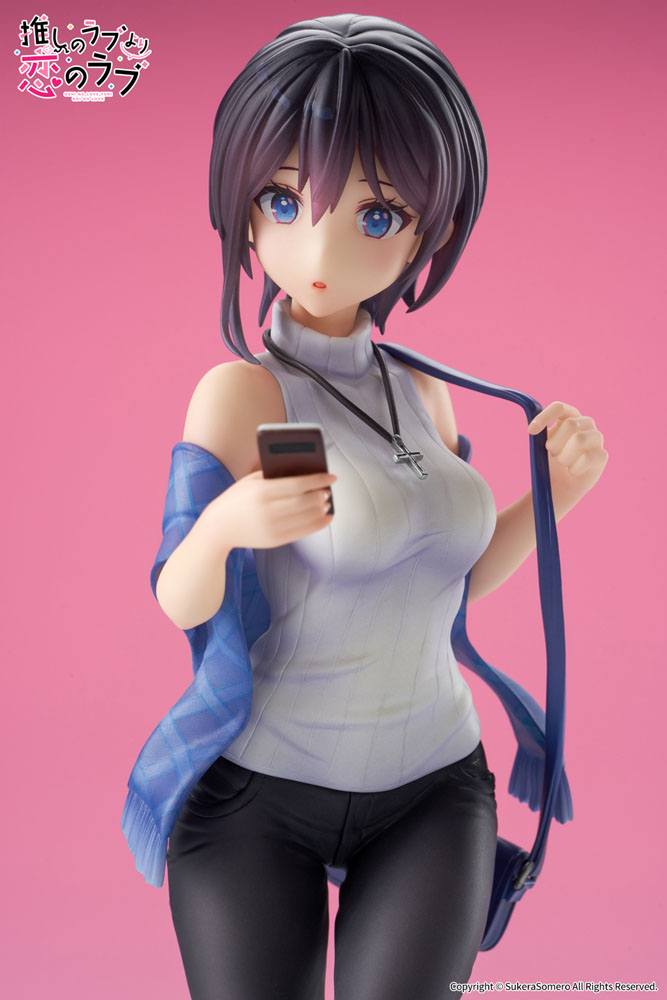 OshiRabu: Waifus Over Husbandos Statue 1/7 Akuru Hayahoshi 23 cm 6971995421009