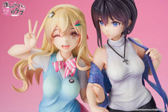 OshiRabu: Waifus Over Husbandos Statue 2-Pack 1/7 Ren Furutachi & Akuru Hayahoshi 23 cm 6971995421016