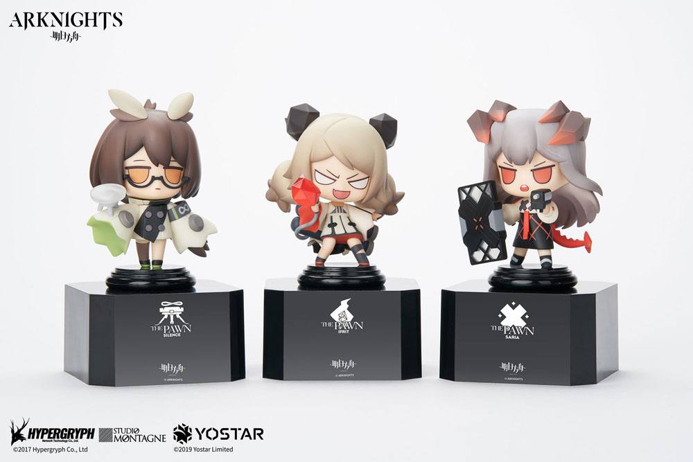 Arknights PVC Statues Deformed Vol. 2 Set Box 12 cm 6971995421023