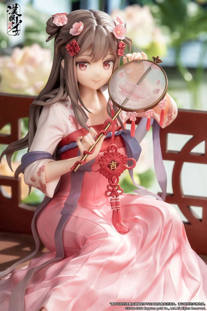 Hanfu Girls Statue 1/7 Lotus Reflection 14 cm 6971995421092