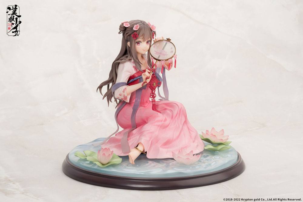 Hanfu Girls Statue 1/7 Lotus Reflection 14 cm 6971995421092