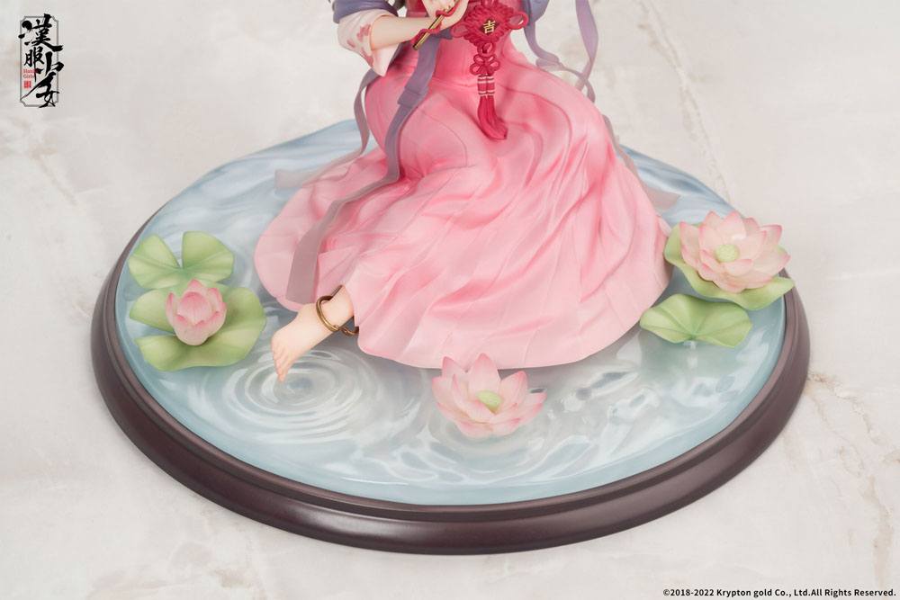 Hanfu Girls Statue 1/7 Lotus Reflection 14 cm 6971995421092