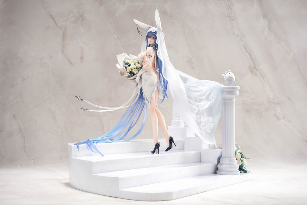 Azur Lane PVC Statue 1/7 New Jersey Snow-White Ceremony Ver. 35 cm 6971995421481